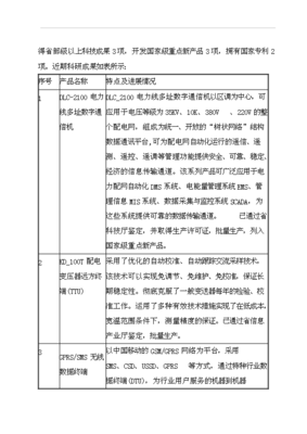 2006年產業技術成果轉化項目可行性投資申報材料分析